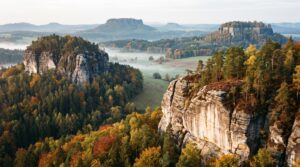 Fels- und Tafelberglandschaft der Sächsischen Schweiz (Symbolbild)