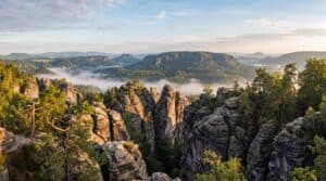 Fels- und Tafelberglandschaft der Sächsischen Schweiz (Symbolbild)